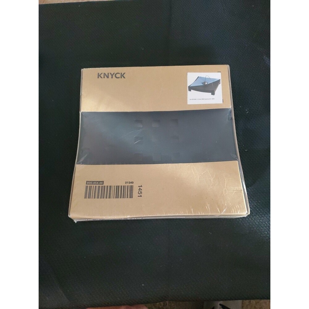 IKEA KNYCK 800.454.48 Napkin Paper Towel Organizer Black Metal Ball